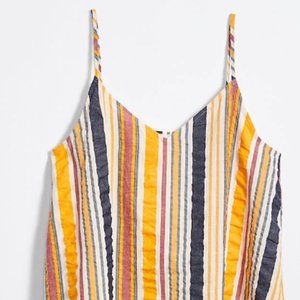 LOFT PLUS STRIPED TIE BACK CAMI Sz 24